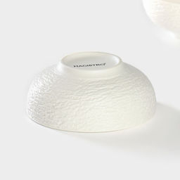 Набор салатников Magistro Lofty, 2 предмета: 300 мл, d=12 см, фарфор, белый  фото 4