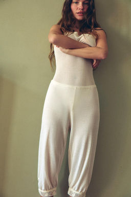 BODY PUNTO FINO ENCAJE / Crudo - Zara фото 3