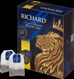 Richard. Royal Ceylon карт.упаковка, 100 пак.