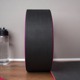 Колесо для йоги и пилатеса 32Х12 / YW32-BP / черный-розовый / уп10 - Галеонтрейд фото 8