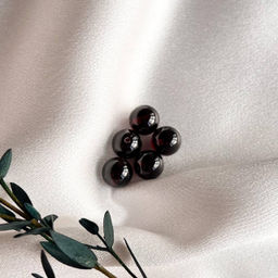 Бусины для украшений из Граната (5 шт)