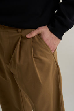 Брюки текстильные Коричневый COMMUTE Woven Track Pants - Anta фото 9