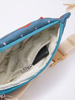 Сумка ЗАПОРОЖЕЦ Muhomori Small Waist Bag ZIP LIGHT BLUE  фото 8