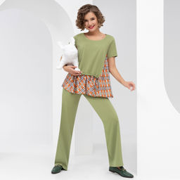 Брючный комплект
 Дневник моих путешествий (2 в 1, оливка)