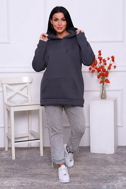 Толстовка с капюшоном, футер с начесом 3-х нитка (878-3) - Плиона фото 6