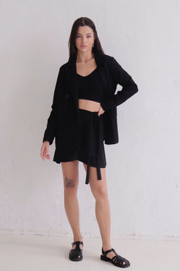 11341 Мини-юбка чёрная - Martichelli фото 10