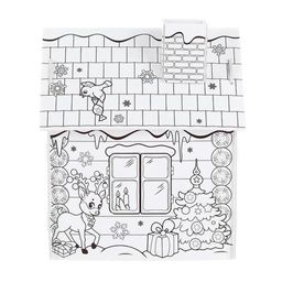 Домик-раскраска 3 в 1 Новогодний хоровод - Zabiaka фото 2