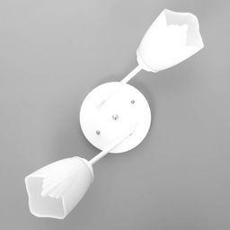 Люстра «Оникс» BayerLux 2×15 Вт E27, белый, 50×15×15 см