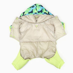 Комбинезон Go-Иди с утяжкой, размер 10 (ДС 25, ОГ 34, ОШ 24 см), зелёный/камуфляж - Simaland фото 9