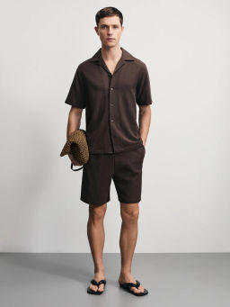 Поло из смесового хлопка / Zarina  фото 2