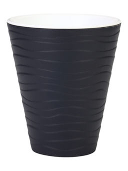 Кашпо со вставкой 2,8 л "Валенсия", цвет антрацит