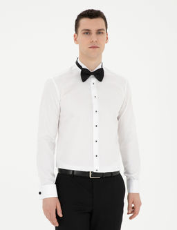 Beyaz Slim Fit Smokin G_mlek