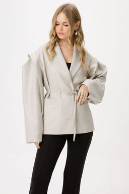 Жакет Pirs 6387 бежевый  фото 4