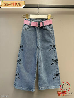 Джинсы для девочки без начеса