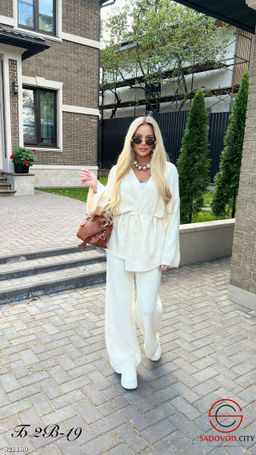 Костюм женский (штаны+кардиган)