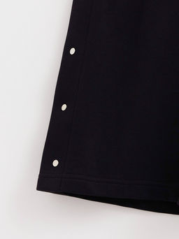 CONTE Шорты из футера с боковой вставкой на кнопках LS 2783 black - Conte elegant фото 6