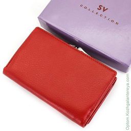 Маленький женский кожаный кошелек SV СВ 1002-1020 - Sergio valentini фото 4