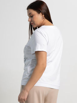 Блуза Кэмерон (белый) Б15357-20М - Lt collection фото 3