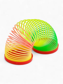 Пружинка радуга Новогодняя лошадь, d=5 см, МИКС - Funny toys фото 13