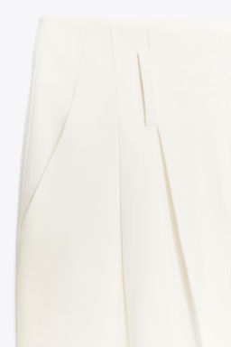 WIDE-LEG TROUSERS WITH DARTS - Zara фото 7