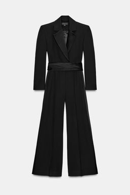 ZW COLLECTION LIMITED EDITION SMOKING JUMPSUIT WITH SASH - Zara фото 3