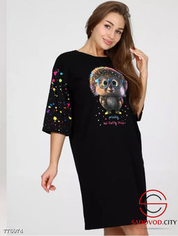 Женская туника с принтом - Bruno фото 6