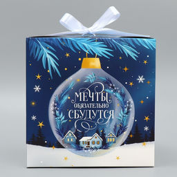 Складная коробка Мечты обязательно сбудутся, 18 18 18 см - Дарите счастье фото 4