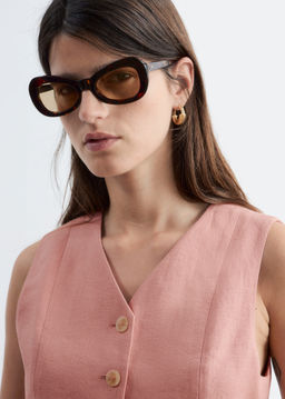 Chaleco de lino - H&m фото 4