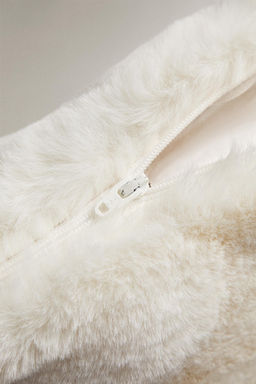 FAUX FUR CUSHION COVER - Zara фото 4