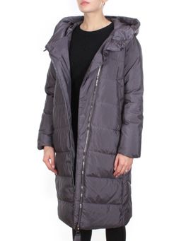 2118 GRAY Пальто зимнее женское MELISACITI (200 гр. холлофайбера) - Fashion фото 9