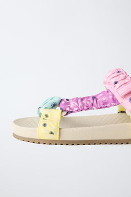 SANDALIA T?CNICA BANDANA / Multicolor - Zara фото 6