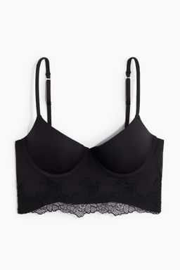 Bustier push-up demi de microfibra - H&m фото 8