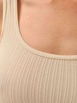 Топ на широких бретелях с плетением косичка HOME COLLECTION - My фото 71