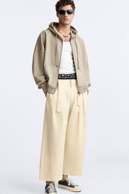 LIMITED EDITION TROUSERS WITH BELT - Zara фото 7
