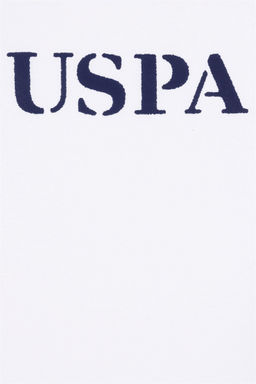 U. S. Polo Assn Детская белая футболка с круглым вырезом - U.s. polo assn фото 6