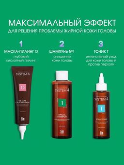 System 4 Терапевтический шампунь №1, 250 мл - Sim sensitive фото 8
