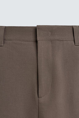 PLEATED RELAXED FIT TROUSERS - Zara фото 19