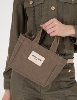 Kahverengi Kanvas _anta - Pierre cardin фото 2