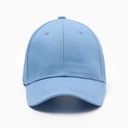Кепка однотонная MINAKU, голубой, размер 58