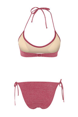 Bordo Simli Bralette Kapl_ Normal Bel Regular Bikini Tak_m_ TBESS26BT00031 - Trendyolmilla фото 7