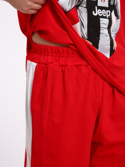 Пижама "Футбол" красный