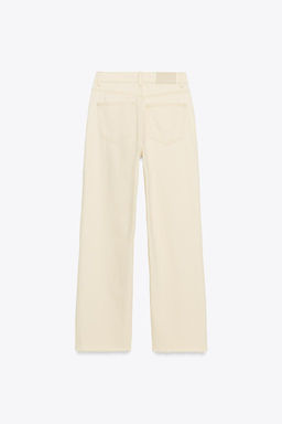 JEANS Z.02 STRAIGHT ANKLE HIGH-WAIST - Zara фото 8