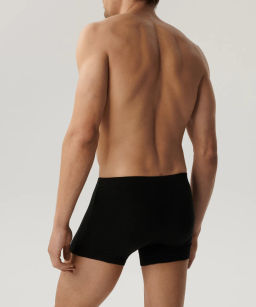 ATLANTIC 3BMH-007 Трусы шорты Basic - набор 3 шт. черный фото 7