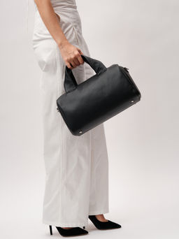 Кожаная сумка Bowling DBR 31378 черный фото 10