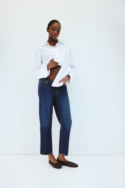 MAMA Straight Ankle Jeans - H&m фото 4