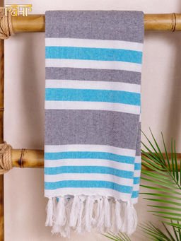 Покрывало-полотенце пляжное (хлопок) Тк№205/5/1 (90х180см) - Ганг фото 4