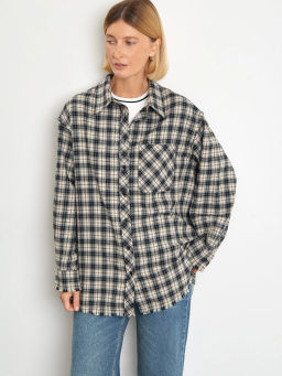 EMKA // Рубашка с необработанным краем  фото 8