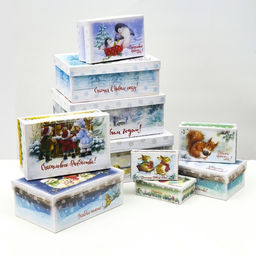 Набор коробок «Волшебная сказка», 10 в 1, 30.5×19.5×12- 12×7×4 см