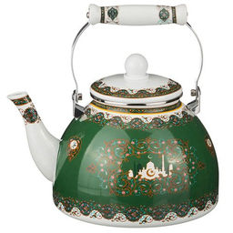 Чайник эмалированный 4,0 л. 934-321 Зеленый