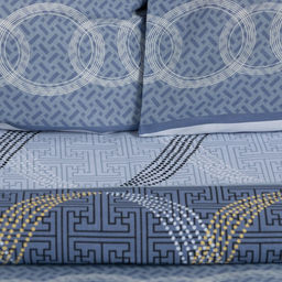 Постельное бельё Этель евро Бесконечность 200х217 см, 240*220 см, 70х70 см -2 шт  фото 2